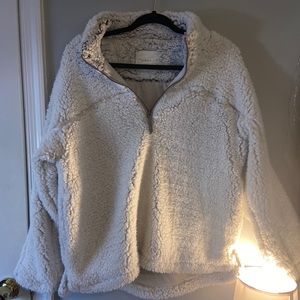 sherpa pullover
